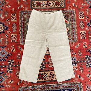 eileen fisher straight cropped pants